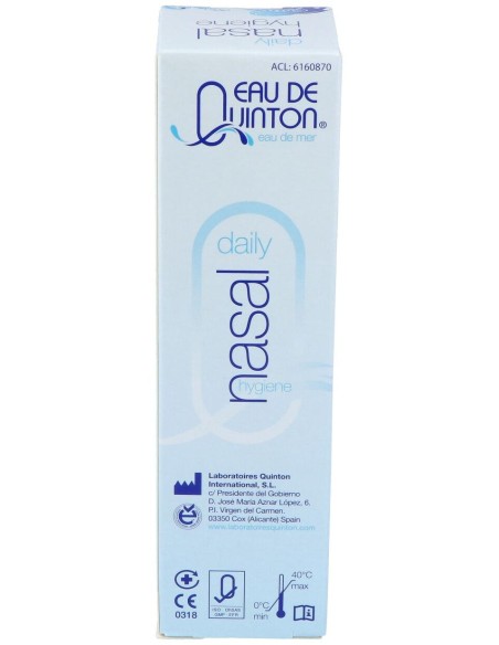 Quinton Daily Nasal Hygiene Isotonico Spray 100Ml