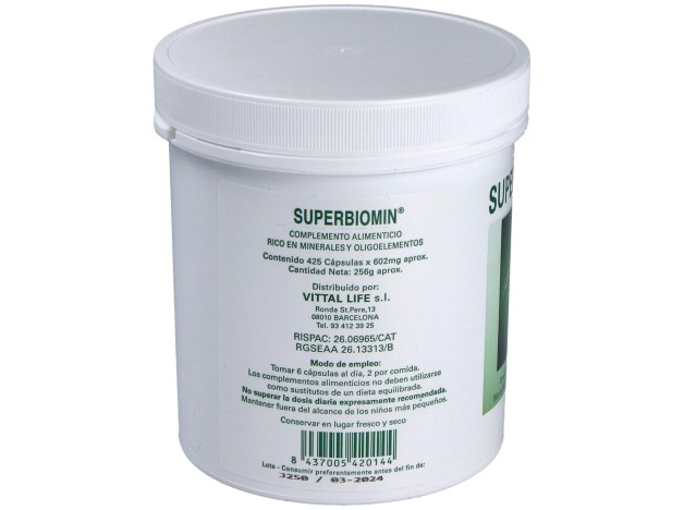 Superbiomin 410 Cáps