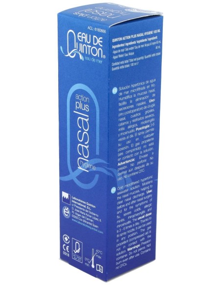 Quinton Action Nasal Hygiene Hyperto. Spray 100Ml