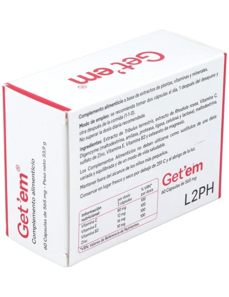Get’Em® 60Comp Recubiertos