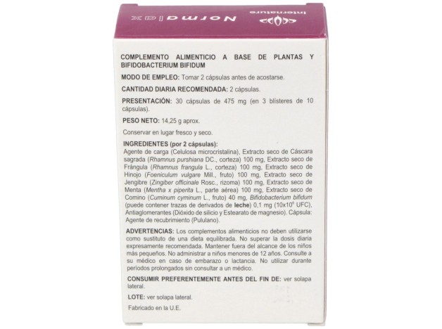Internature Normalax 30Cap