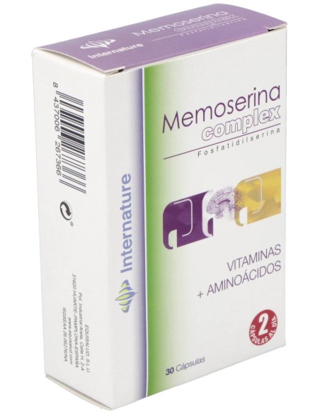 Internature Memoserina Complex 30 Cap