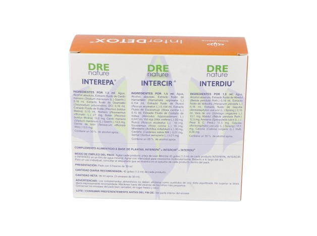Equisalud Internature Drenature Interdetox 3X30Ml
