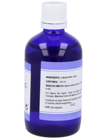 Internature Plata Coloidal Uso Tópico 10Ppm 100Ml