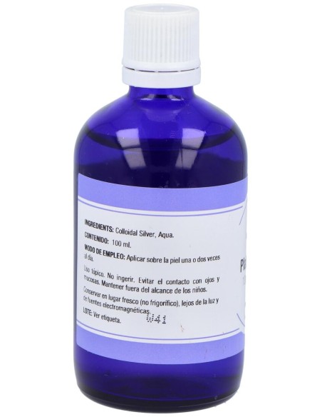 Internature Plata Coloidal Uso Tópico 10Ppm 100Ml
