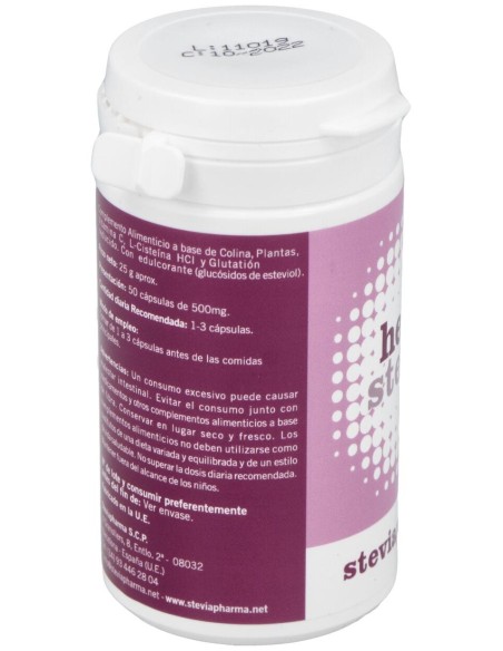 Steviapharma Hepastevia 50Caps