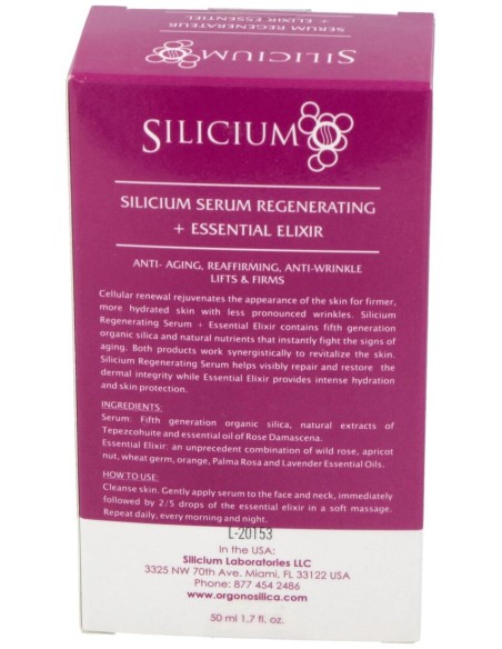 Silicium Serum Y Elixir Esencial 50+15Ml.
