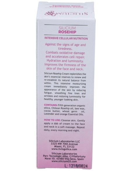 Silicium Rosa Mosqueta Crema 50Ml.