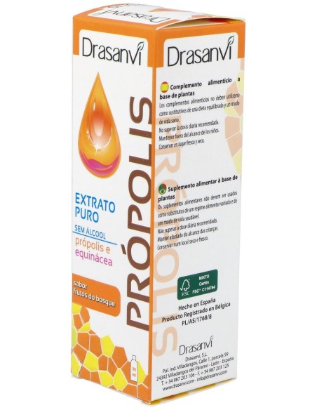 Propolis Extracto Sin Alcohol Con Echinacea 50Ml.