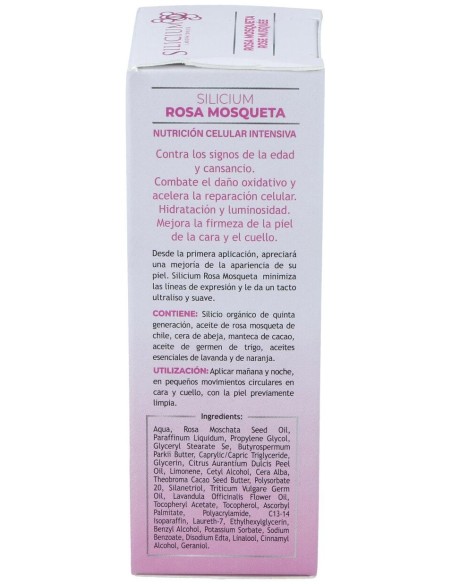 Silicium Rosa Mosqueta Crema 50Ml.