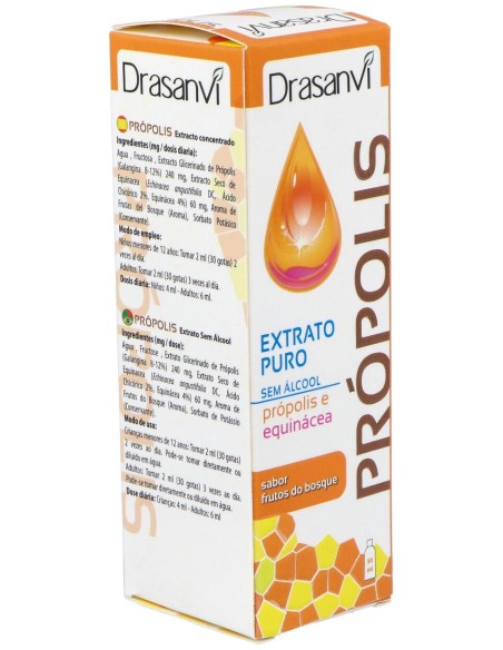 Propolis Extracto Sin Alcohol Con Echinacea 50Ml.