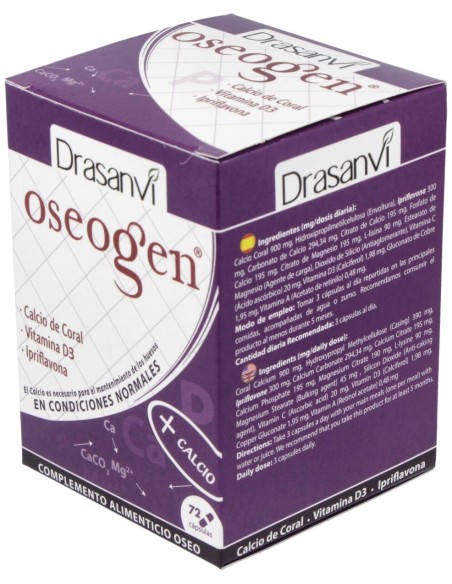 Oseogen Alimento Oseo 72Cap.