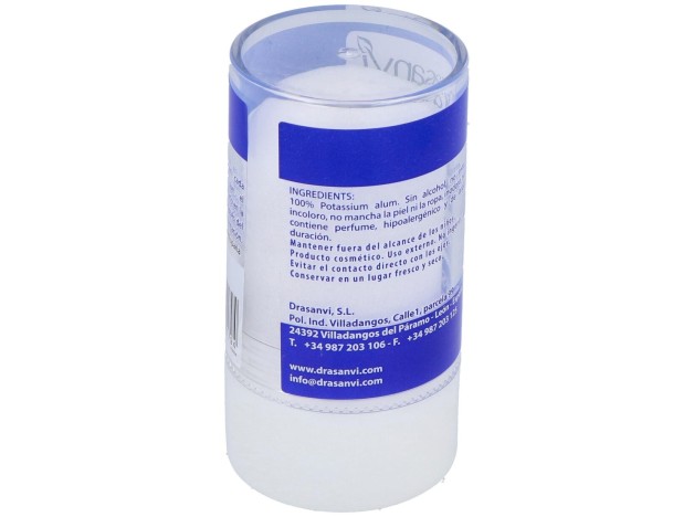 Drasanvi Desodorante Alumbre Mineral Cristal 120G