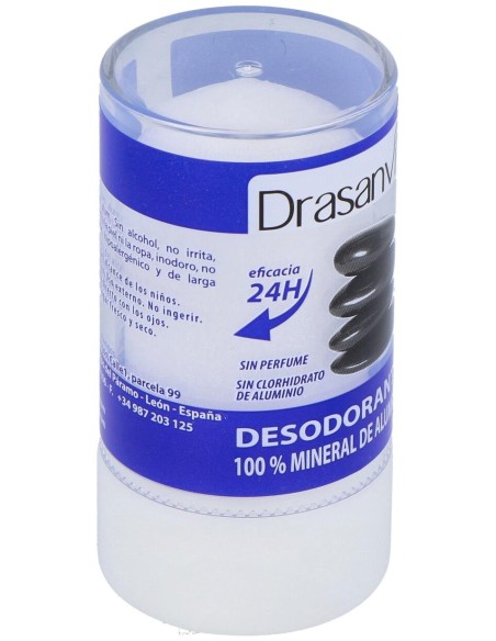 Drasanvi Desodorante Alumbre Mineral Cristal 120G