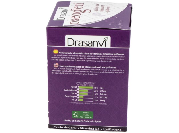 Oseogen Alimento Oseo 72Cap.