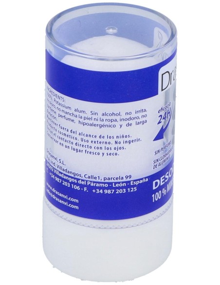 Drasanvi Desodorante Alumbre Mineral Cristal 120G