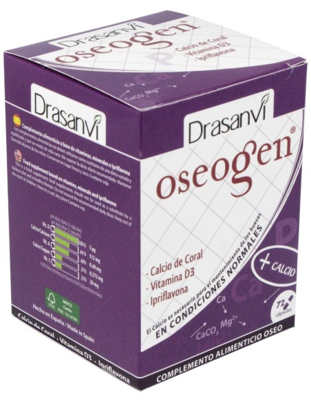 Oseogen Alimento Oseo 72Cap.