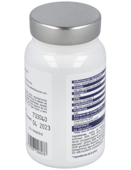 Puro Omega Ginkgo Complex Dha/Epa Q10 60Perlas