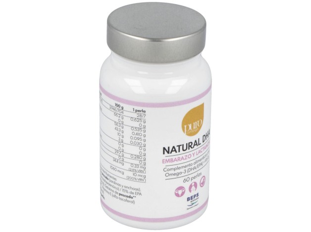 Puro Omega Natural Dha Embarazo Lactancia 60...