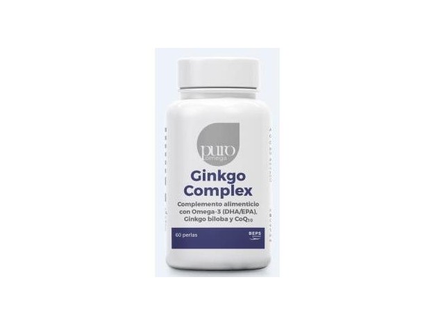 Puro Omega Ginkgo Complex Dha/Epa Q10 60Perlas