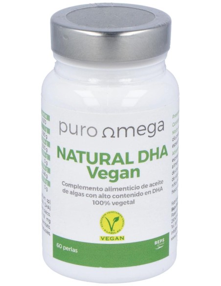 Puro Omega Natural Dha Vegan 60Perlas
