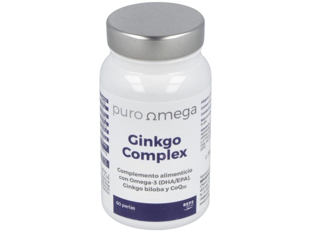 Puro Omega Ginkgo Complex Dha/Epa Q10 60Perlas