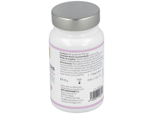 Puro Omega Natural Dha Embarazo Lactancia 60...