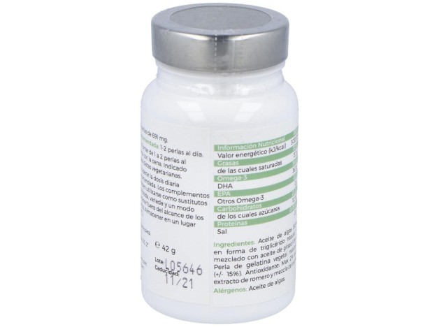 Puro Omega Natural Dha Vegan 60Perlas
