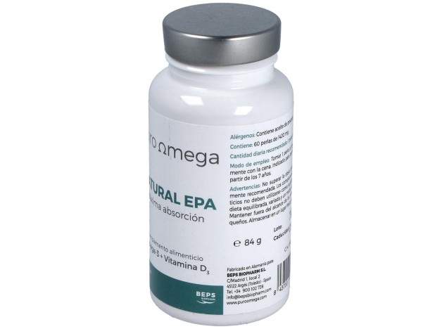 Natural Epa Maxima Absorcion 60Perlas