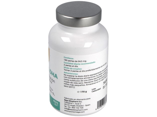 Natural Dha Alta Concentracion 180Perlas