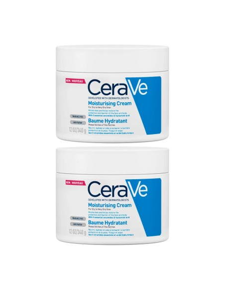 Cerave Crema Hidratante 2 x 340 g Duplo