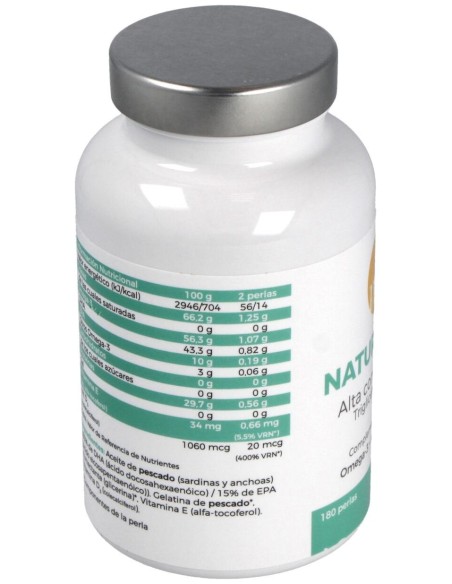 Natural Dha Alta Concentracion 180Perlas