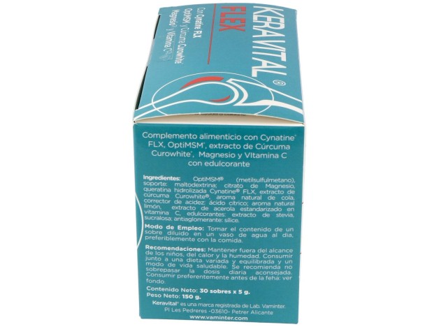 Ineldea Keravital Flex Sabor Limón 30 Sobres