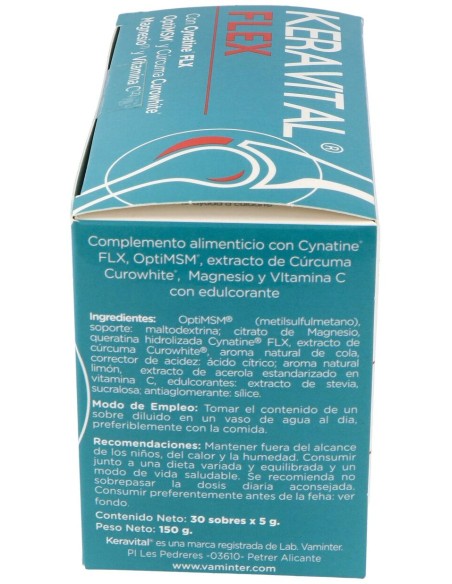 Ineldea Keravital Flex Sabor Limón 30 Sobres