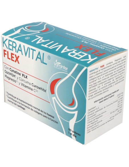 Ineldea Keravital Flex Sabor Limón 30 Sobres