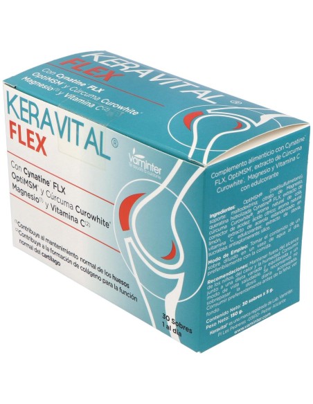 Ineldea Keravital Flex Sabor Limón 30 Sobres