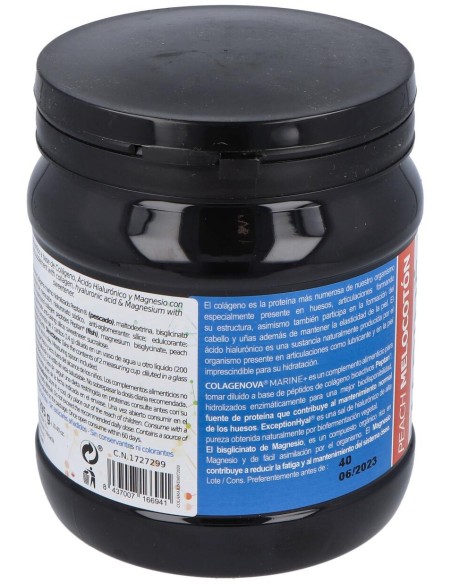 Colagenova Marine 295Gr. Sabor Melocoton