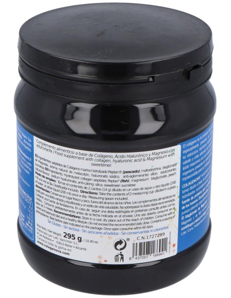 Colagenova Marine 295Gr. Sabor Melocoton