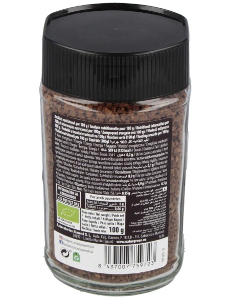 Naturgreen Café Ecológico Instantáneo 100 G