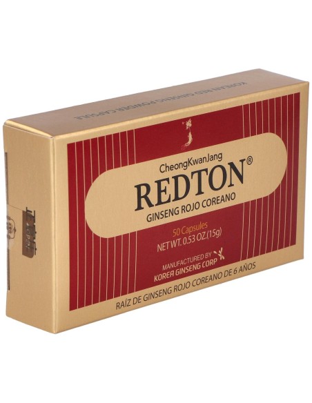 Redton Ginseng Rojo Coreano 50Cap