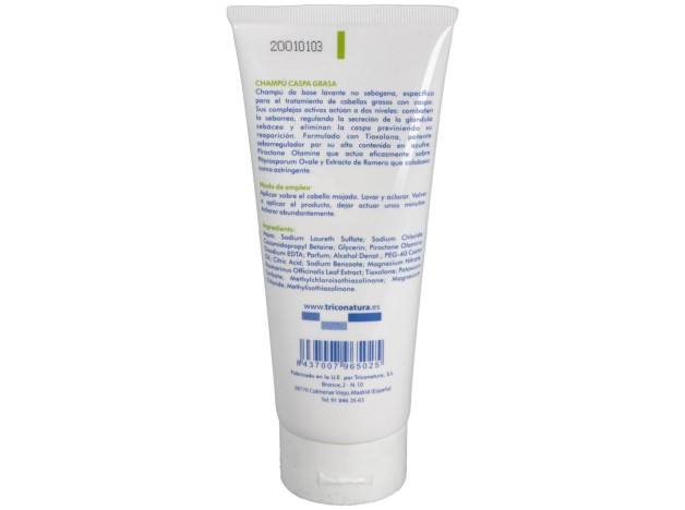 Champu Caspa Grasa 200Ml.