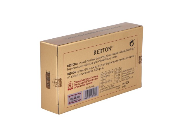 Redton Ginseng Rojo Coreano 50Cap