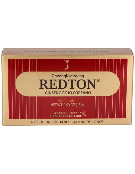 Redton Ginseng Rojo Coreano 50Cap