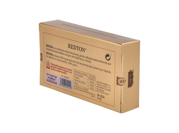 Redton Ginseng Rojo Coreano 50Cap