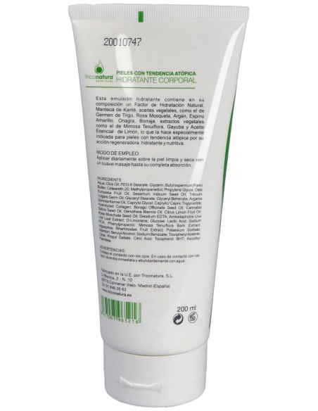 Hidratante Corporal Pieles Atopicas Dermisan 200Ml