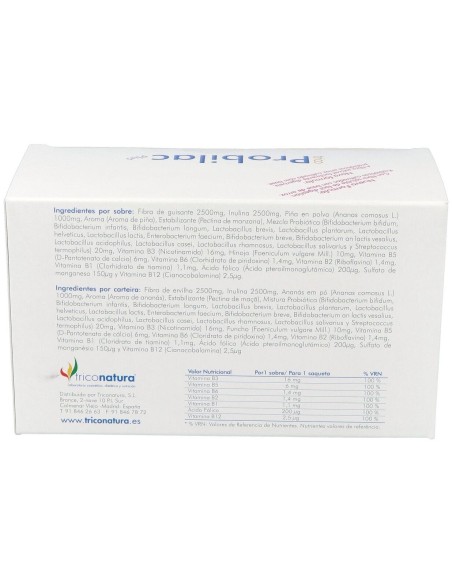 Triconatura  Trico Probilac Plus 30 Sobres