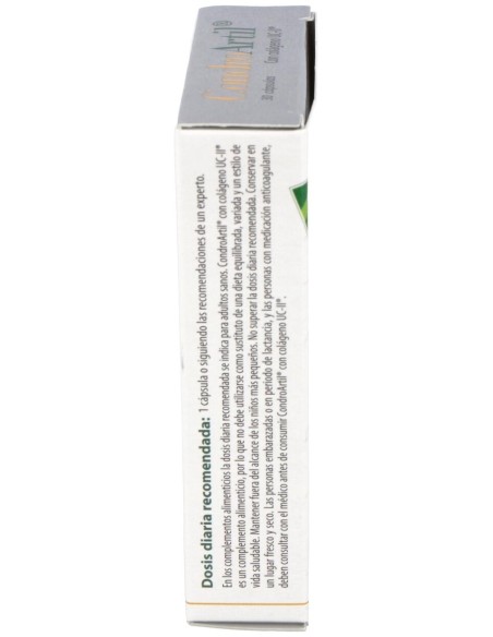 100% Natural Condroartil Con Colágeno Uc-Ii 30 Cápsulas