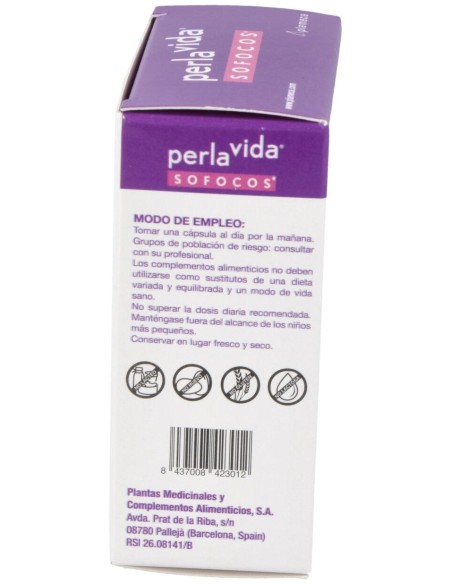 Plameca Perlavida Sofocos 2.0 30Caps
