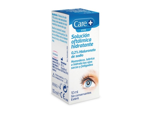 Stada Care+ Colirio Hidratante 10 ml 0,2% Hialuronico