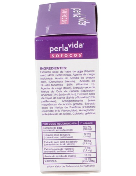 Plameca Perlavida Sofocos 2.0 30Caps